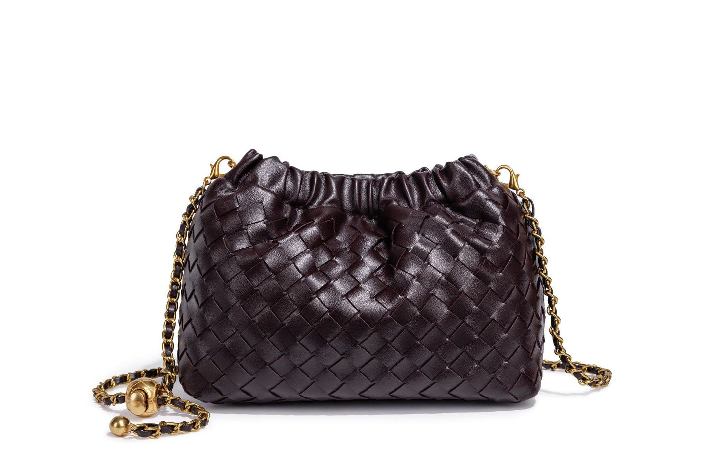 Women's Hand-woven Cloud Simple Metal Chain Fashion Minority Design Women's Shoulder Bag
