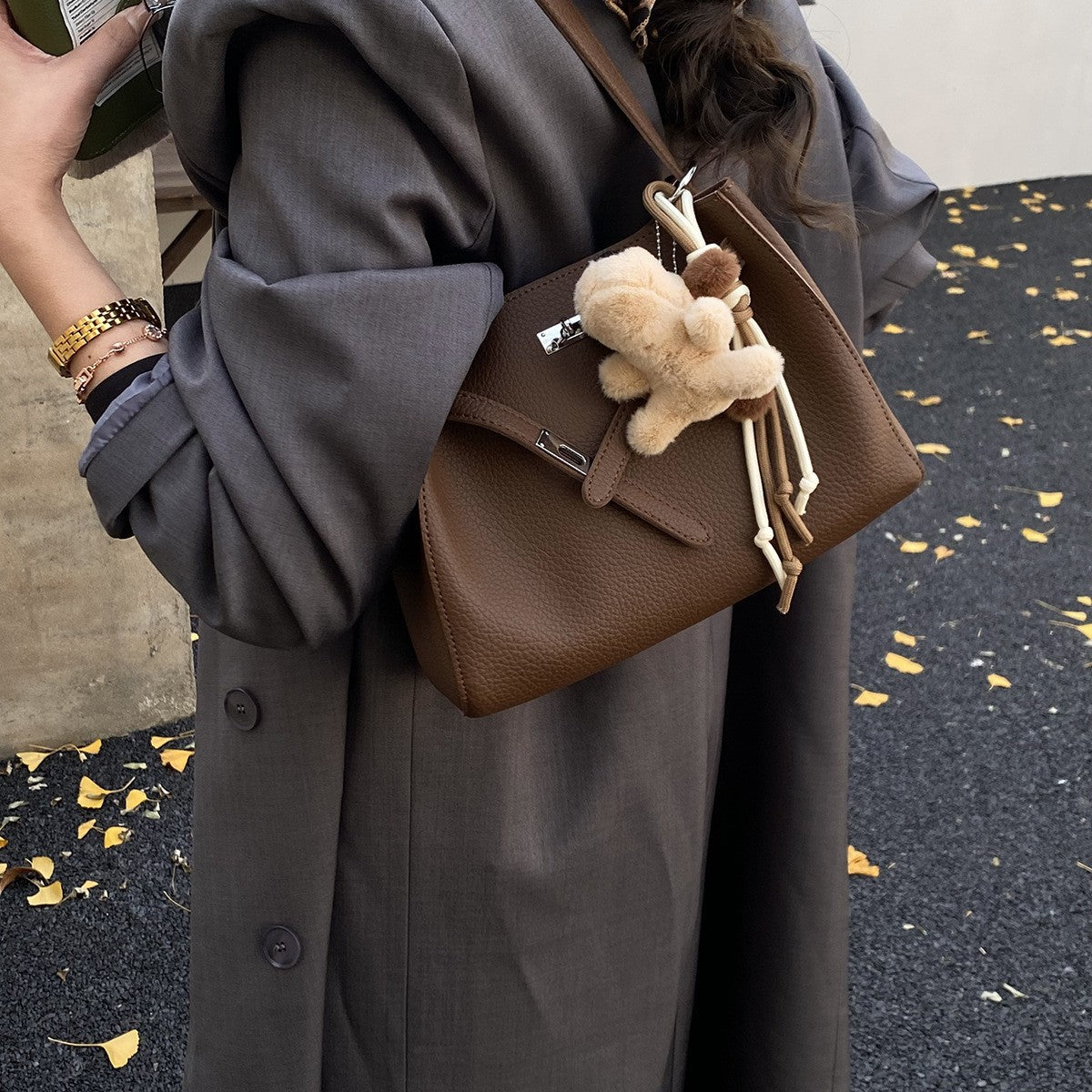 Women's Good-looking Simple Retro Winter Fashion Daily High Women's Messenger Bag