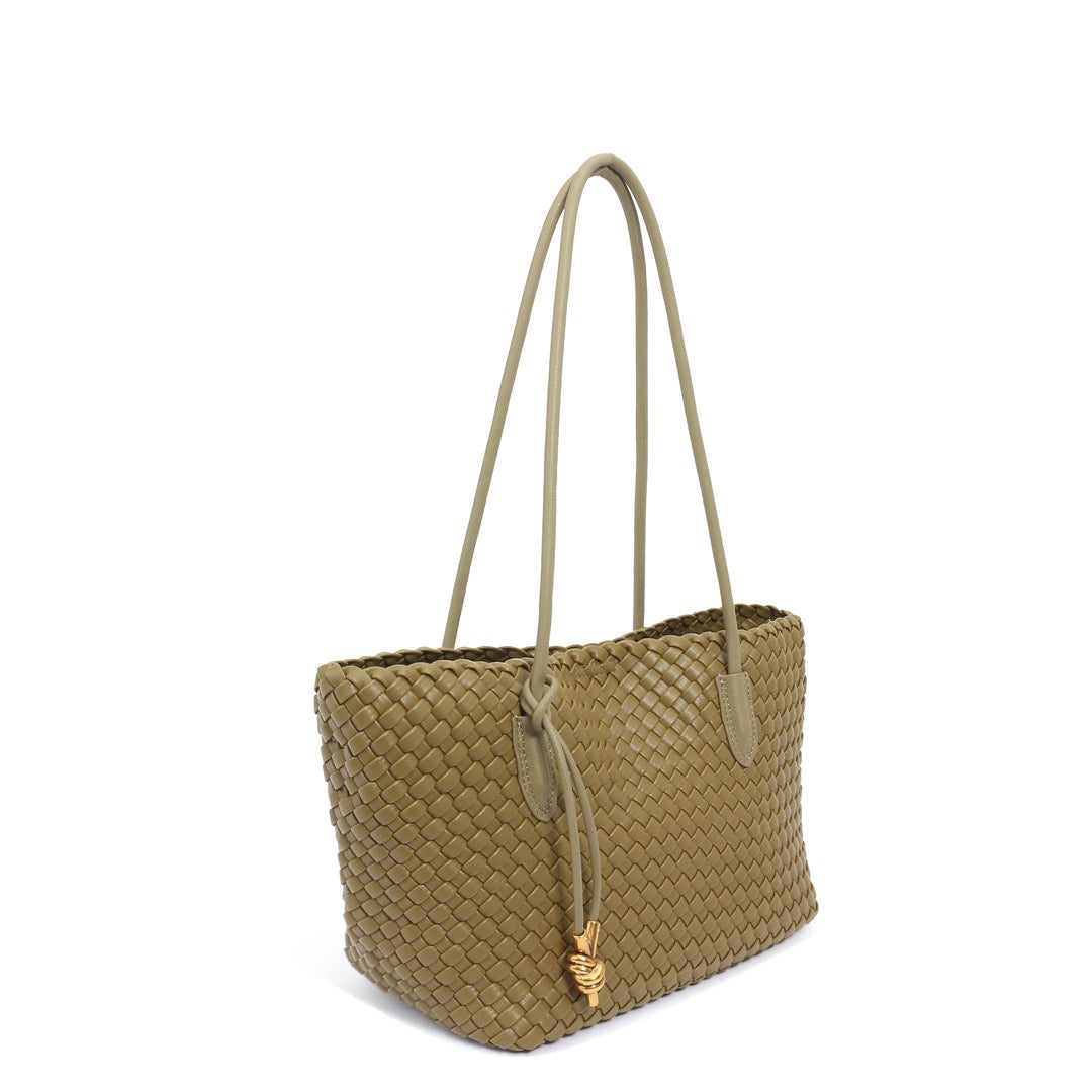 Women's High-grade Fashion Woven Large Capacity Versatile Bags