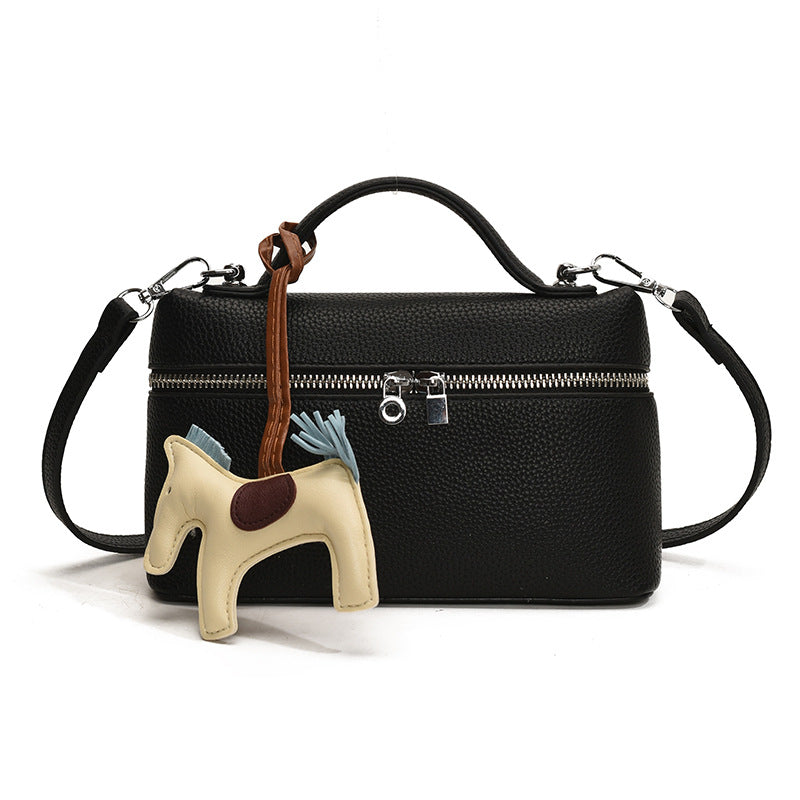 Women's Lunch Box Lychee Pattern Three-dimensional Fashion Women's Messenger Bag