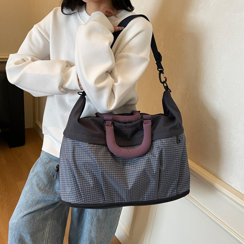 Women's Capacity Short Business Trip Lightweight Storage Sports Satchel, Hanging Bag