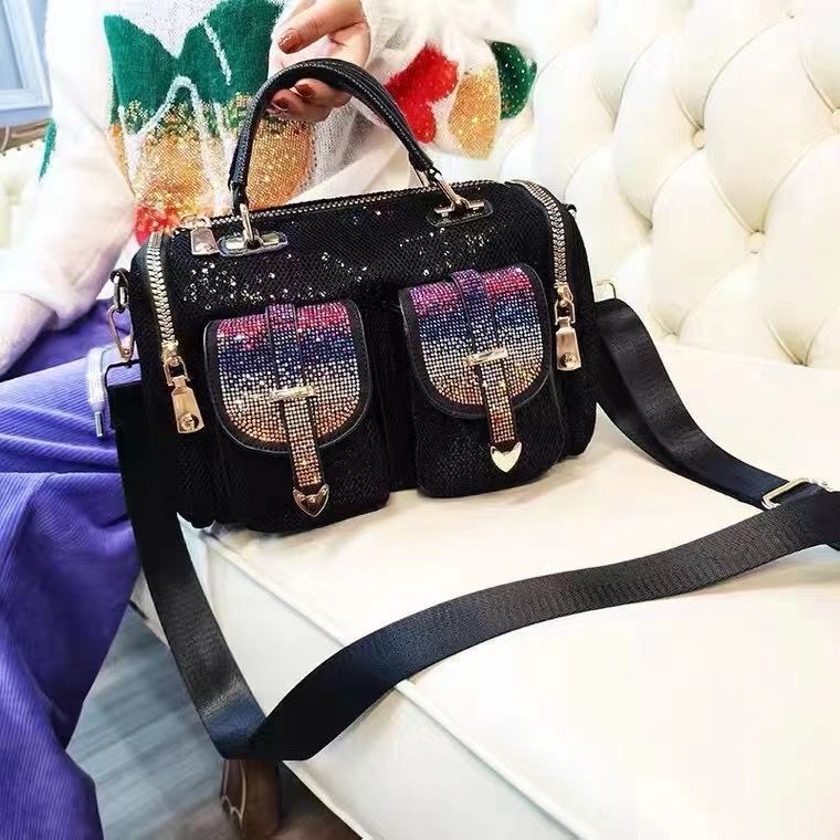 Women's Rhinestone Sequins Trendy Large Capacity Versatile Women's Handbag