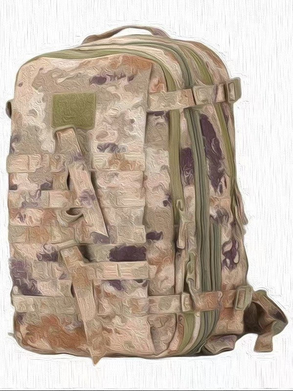 Camouflage Tactics Commando Large Capacity Waterproof Hard-wearing Backpacks