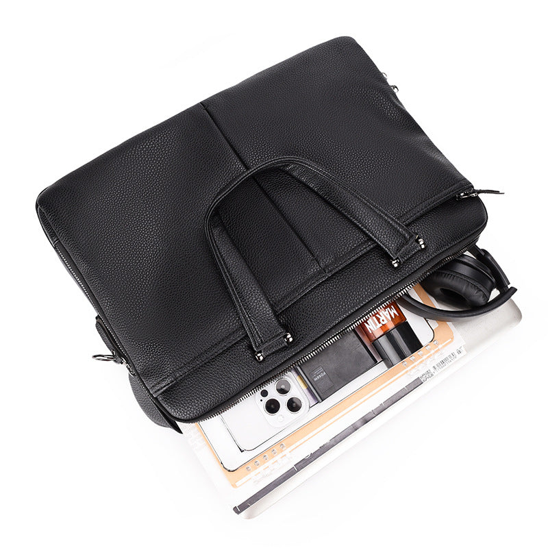 Men's Portable Large Capacity Computer Simple Business Men's Briefcase
