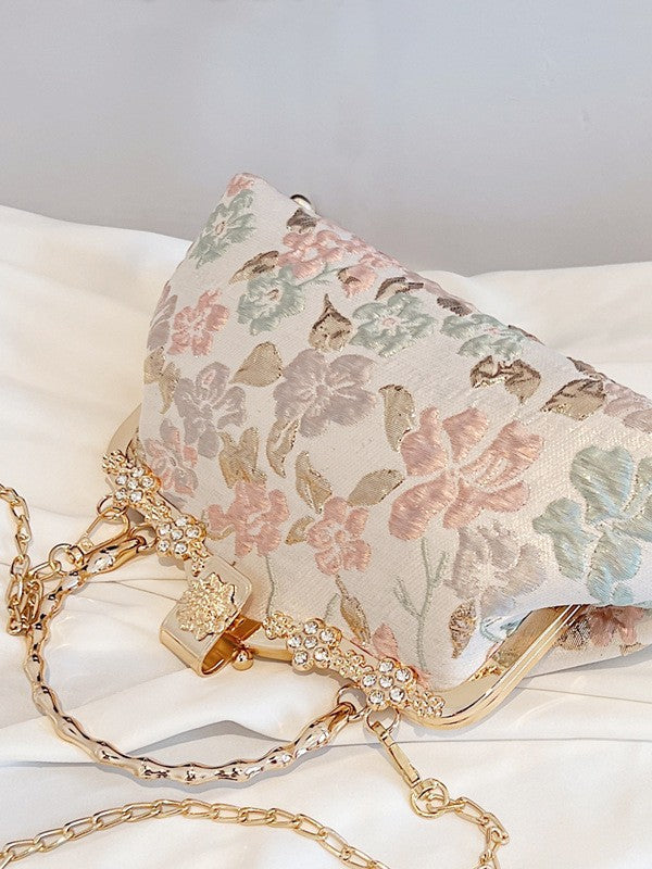 Women's Embossed Chinese Style Cheongsam Elegant Spring Coin Purses