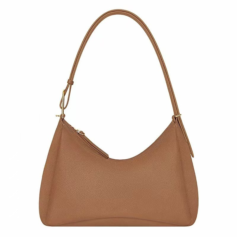 Lychee Pattern Simple Fashion Niche Pillow Portable Women's Shoulder Bag