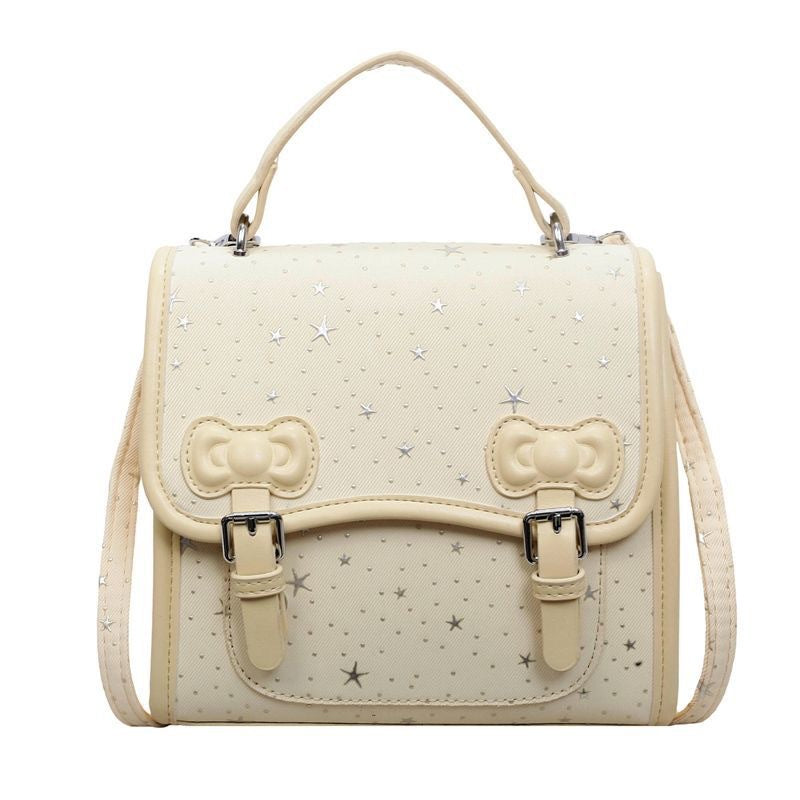 Women's Korean Style Solid Color Design Cute Fashion Leisure Backpack