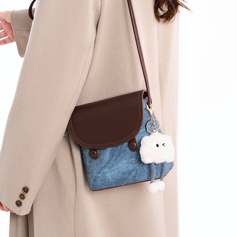 Women's Korean Style Minority Simple Fashion Mini Women's Shoulder Bag