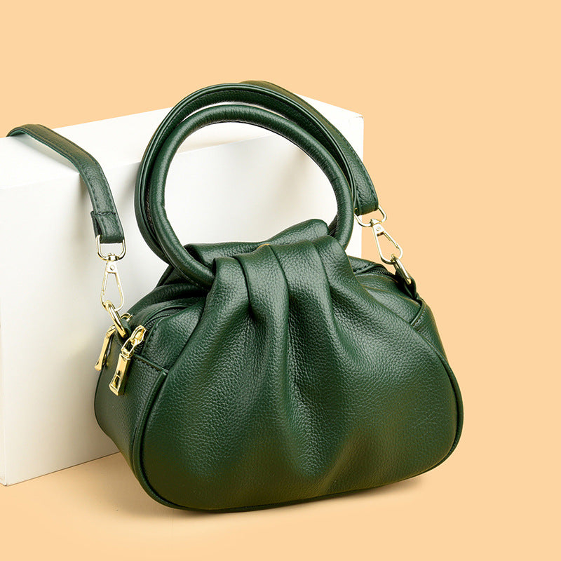Women's High-grade Soft Surface Fashion Commuter Dumpling Women's Messenger Bag