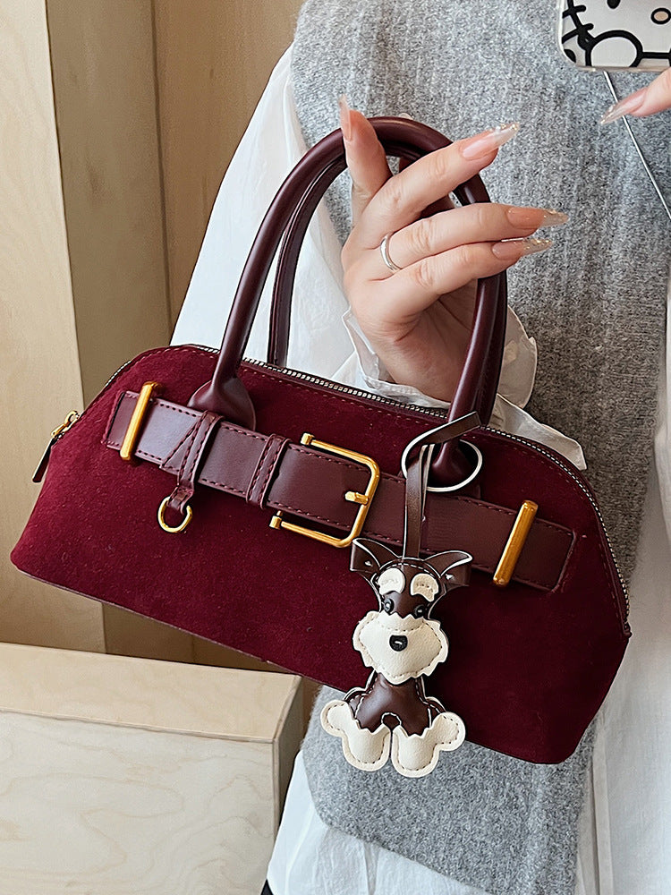 Women's Retro Portable Commuter Summer Fashion Underarm Simple Large Shoulder Bags