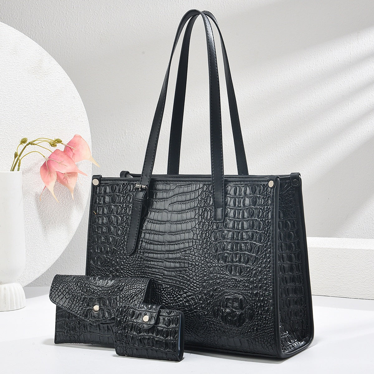 Women's Fashion Advanced Texture Chain Oblique Handbags