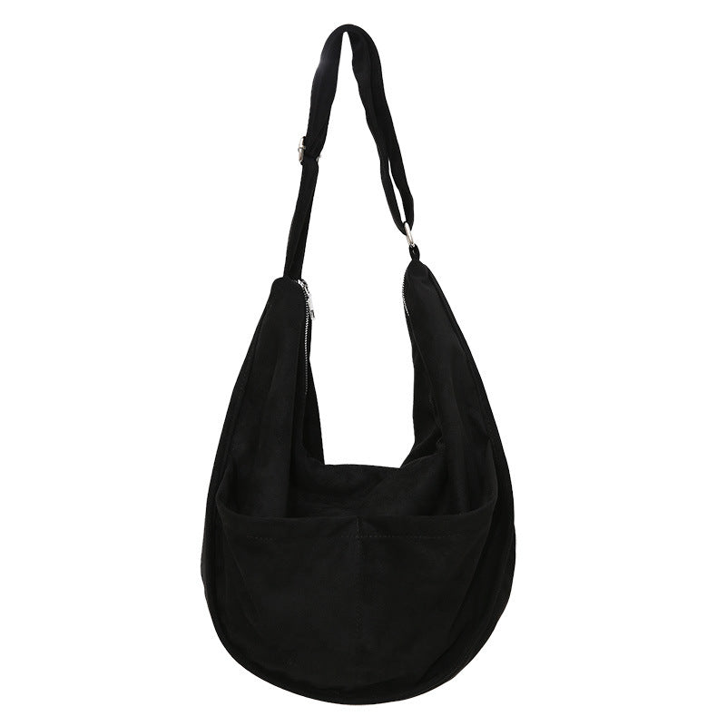 Cool Versatile High Quality Suede High-grade Women's Shoulder Bag