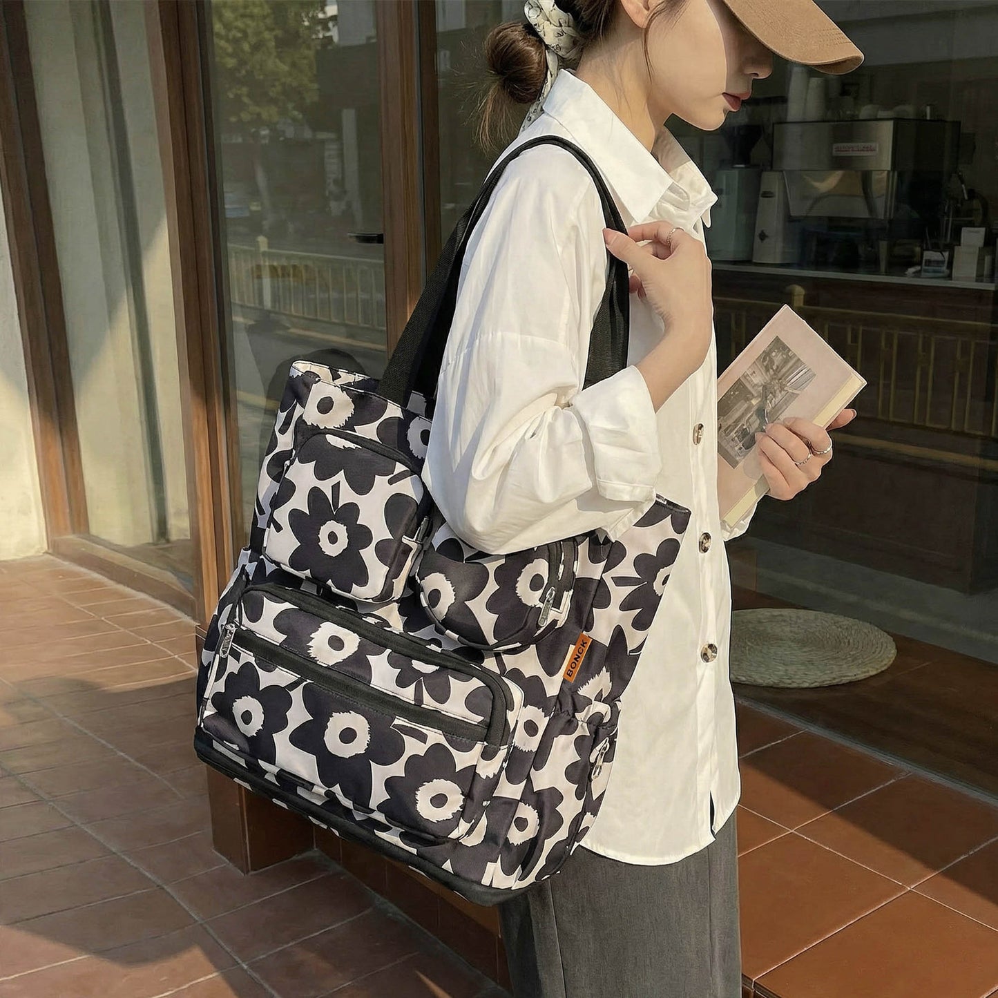 Fashion Large Capacity Design High-grade Hand Trendy Women's Shoulder Bag
