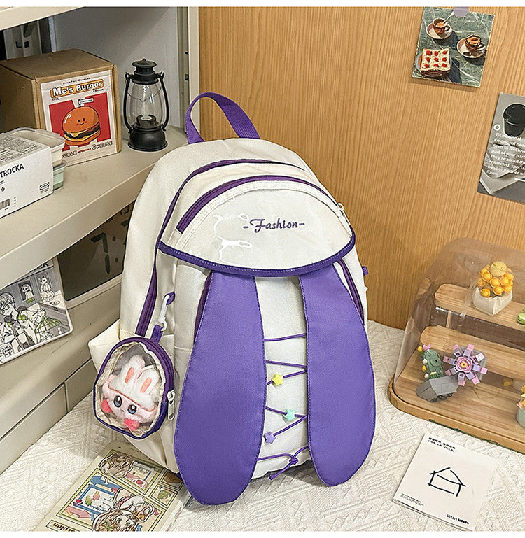 Style Cute For Primary Good-looking Fresh Contrast Backpacks