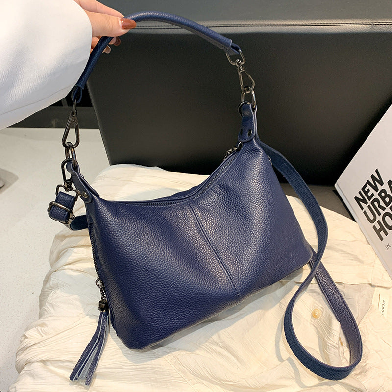 Women's Genuine Leather Portable Cow Korean Style Bags