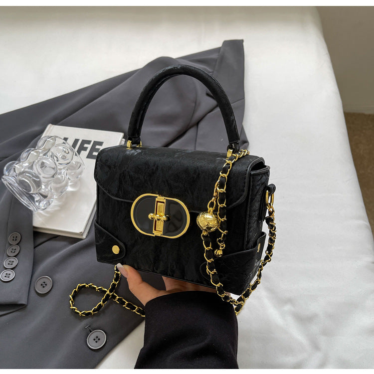 Women's Summer Fashion Versatile Retro Box Women's Messenger Bag