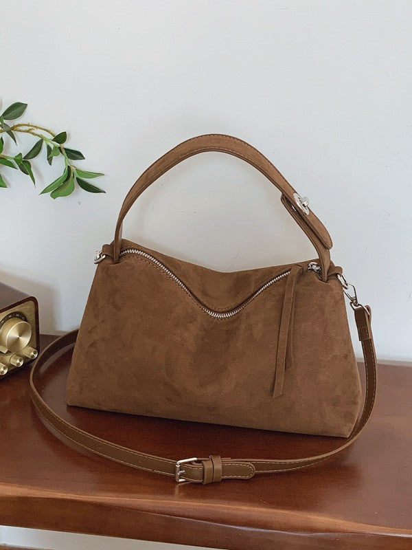 Women's Frosted Underarm Fashion Simple Large Capacity Handbags