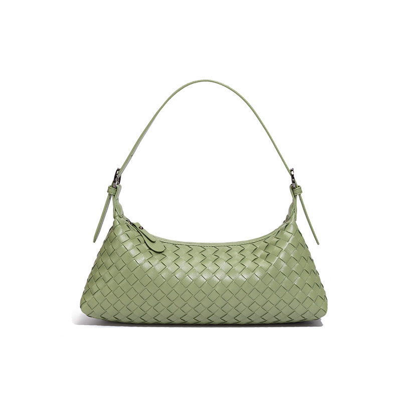 Women's Hand-woven Fashion Selenodont Light Luxury Woven Women's Messenger Bag