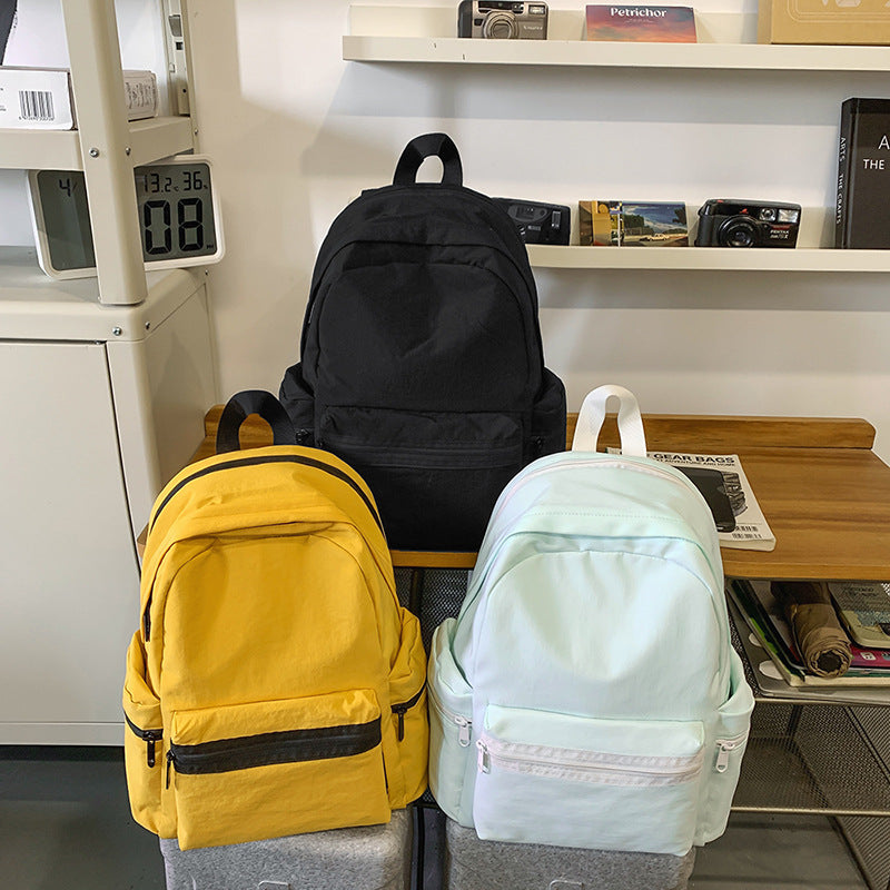 College Stylish Simple Versatile High Lightweight Computer Short-distance Leisure Backpack