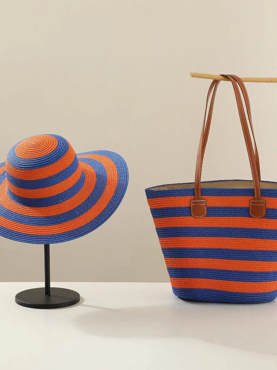 Beach Vacation Versatile Large Capacity Hat Women's Shoulder Bag