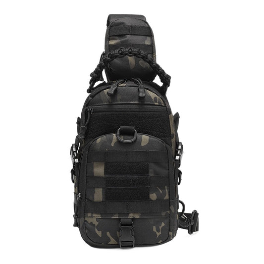 Men's Parachute Cord Oxford Cloth Military Fan Multifunctional Waterproof Shoulder Bags