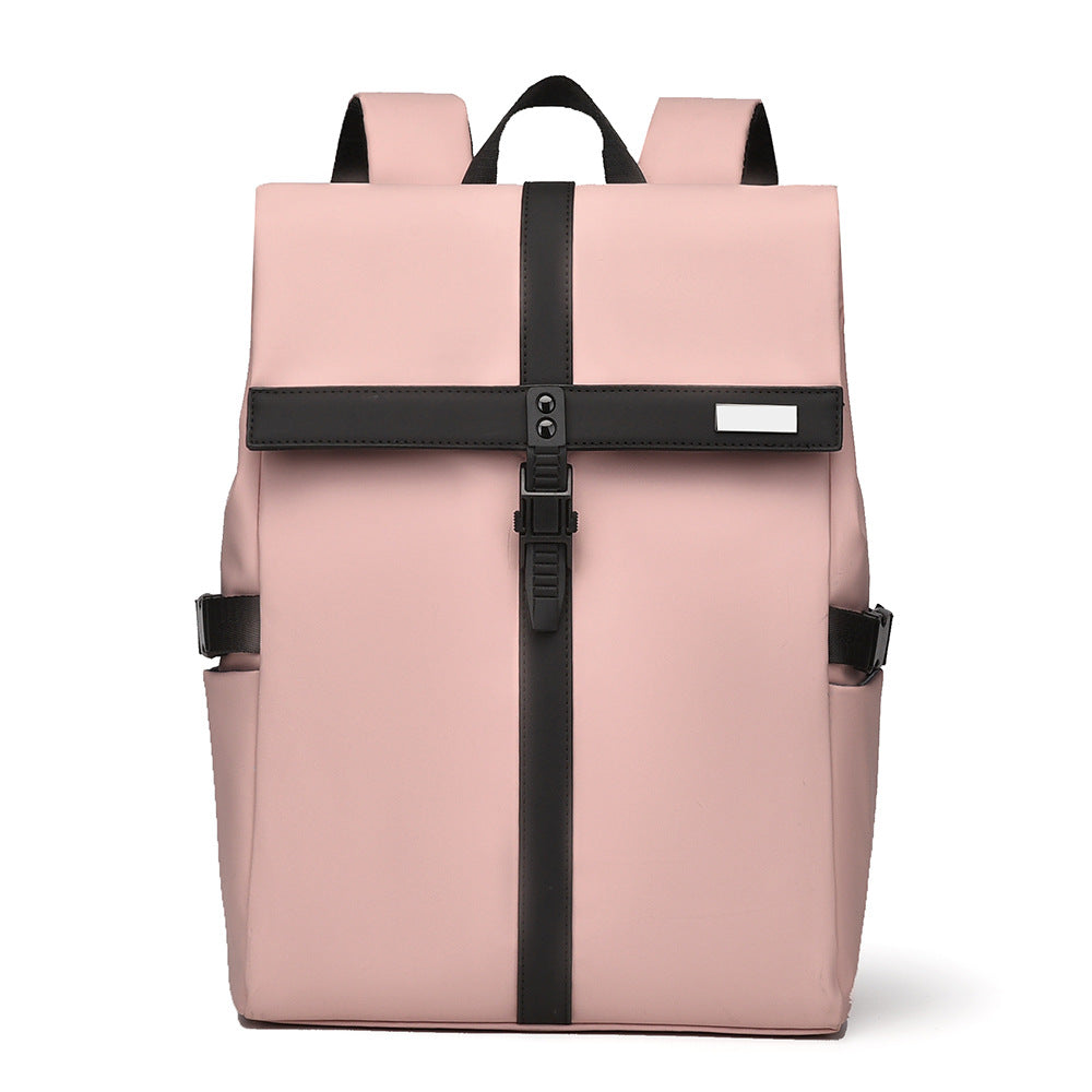 Women's & Men's Commute Solid Color Computer Large Capacity For Travel Bags