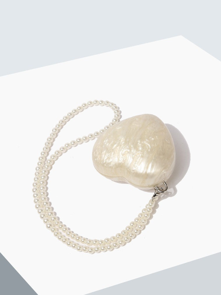 Women's Shell Acrylic Fashion Wedding Dinner Clutch Women's Messenger Bag