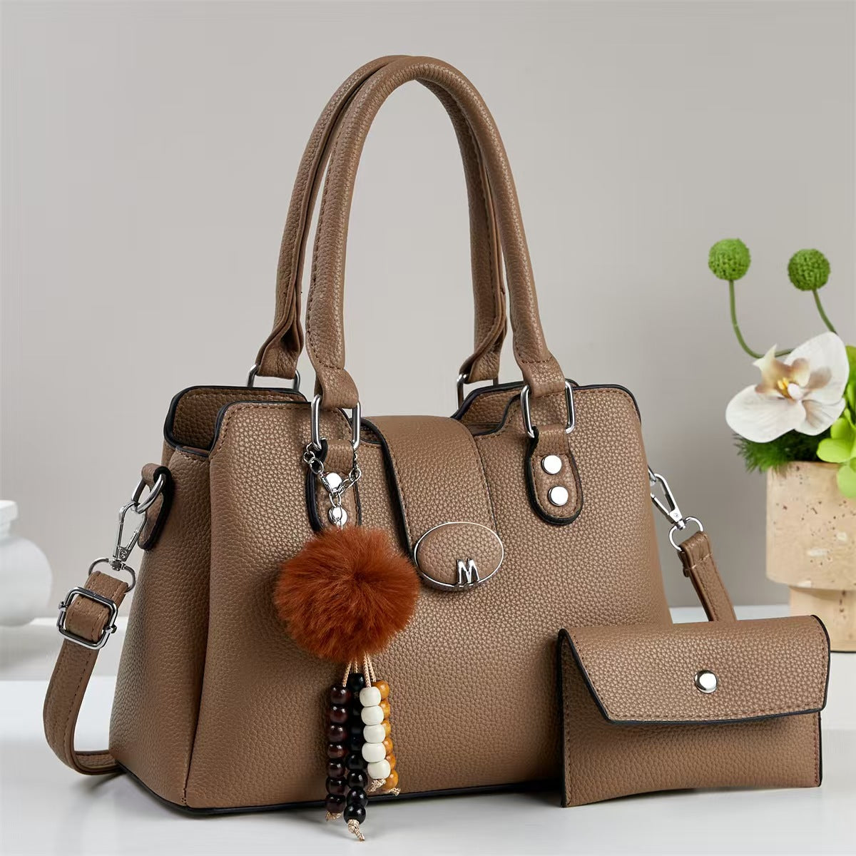 Women's Trendy Fashion Large Capacity Combination Light Women's Handbag