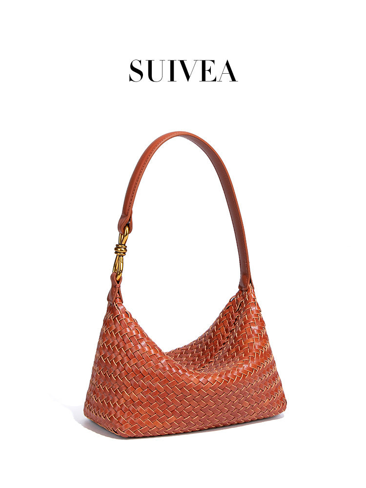 Women's Handmade Woven Simple Fashion Underarm Korean Women's Handbag