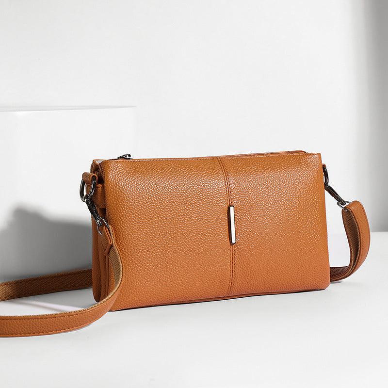 Women's Genuine Underarm First Layer Cowhide Commuter Bags
