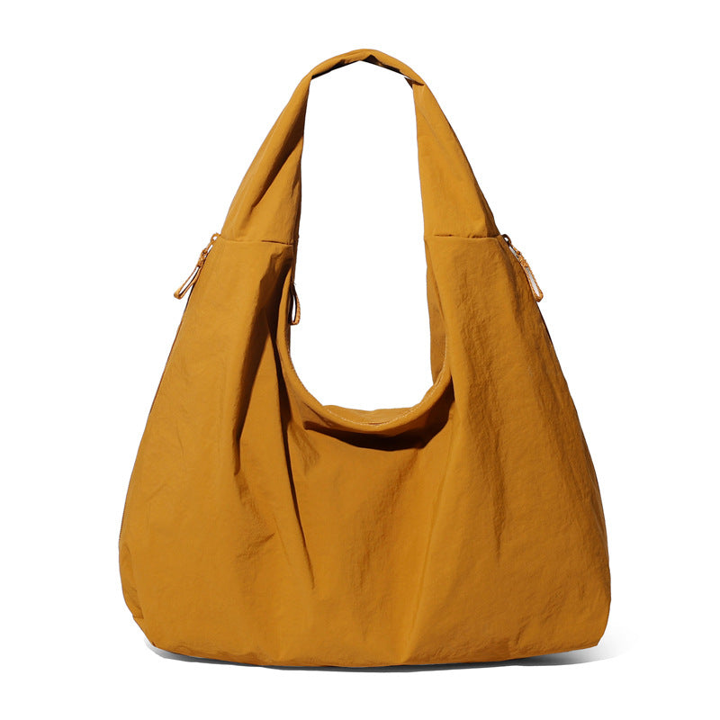 Women's Idle Style Underarm Large Capacity Korean Solid Color Fashion Women's Shoulder Bag