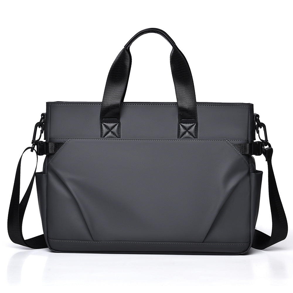 Men's Commuter Business File Computer Large Capacity With Men's Shoulder Bag