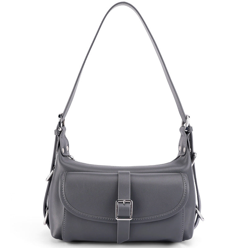 Women's Design High-grade Leather Simple Commute Underarm Bags