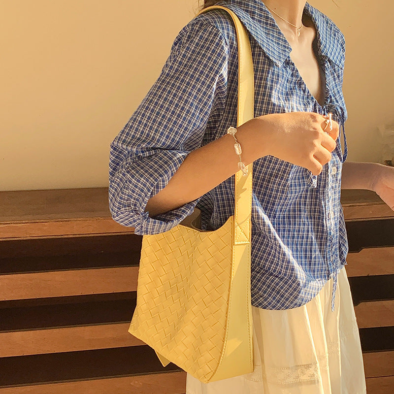 Women's Woven Niche Large Capacity Totes Women's Messenger Bag