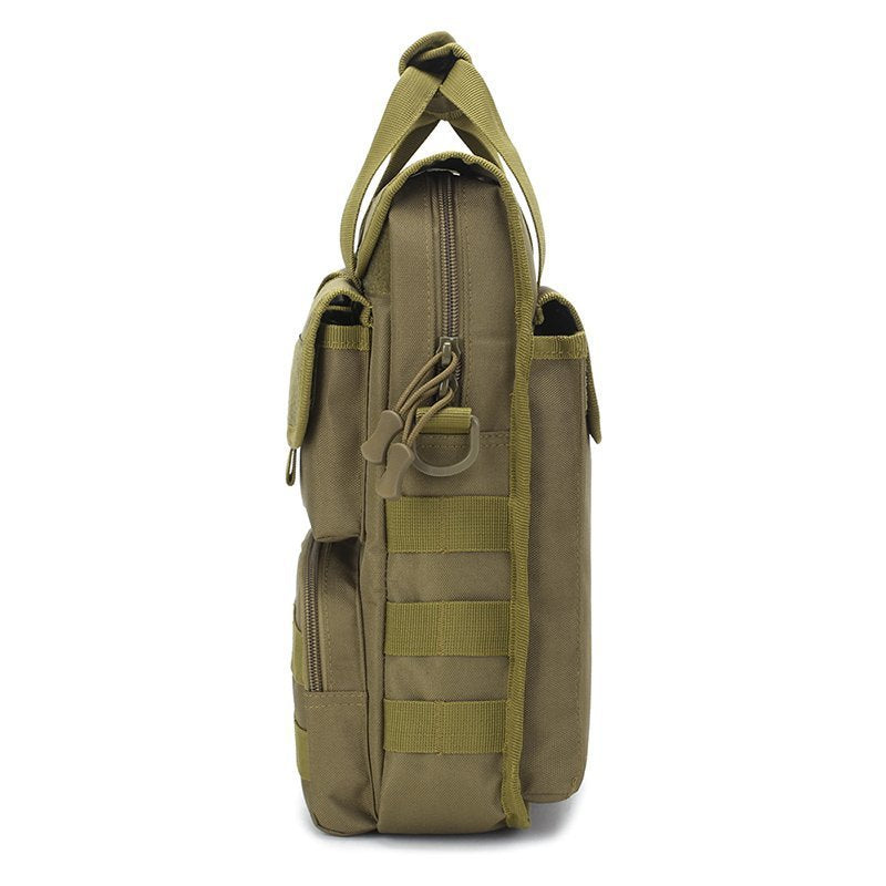 Men's Nylon Camouflage Tactics Hiking Camping Kit Tooling Large Men's Shoulder Bag