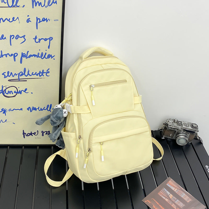 Women's & Men's Unisex Large Capacity Early High College Lightweight Business Backpack