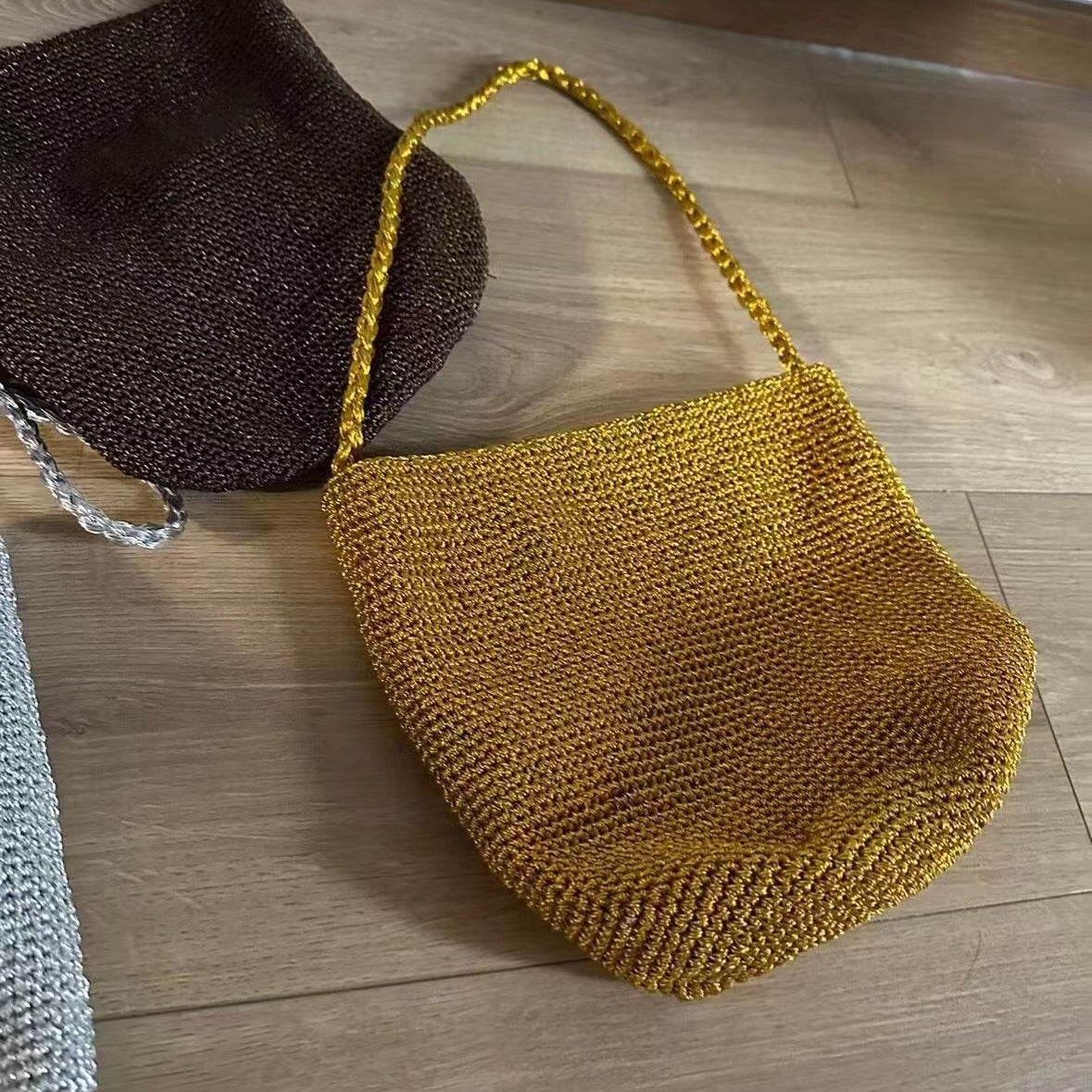 Innovative Elegant Women's Vegetable Basket Chain Women's Messenger Bag