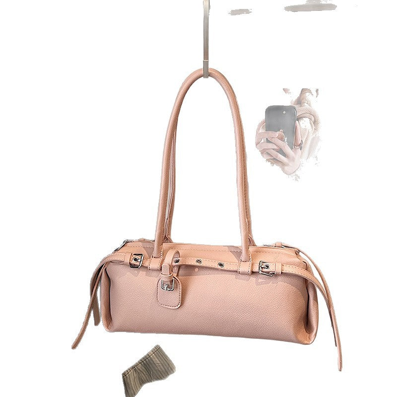 Underarm Female Niche Bowling High-grade Large Capacity Retro Women's Shoulder Bag