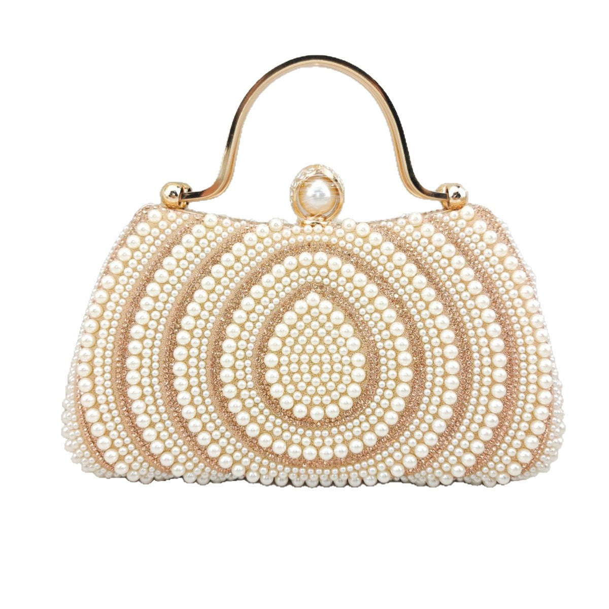 Diamond Pearl Fashion Dress Clutch Banquet Dinner Bag