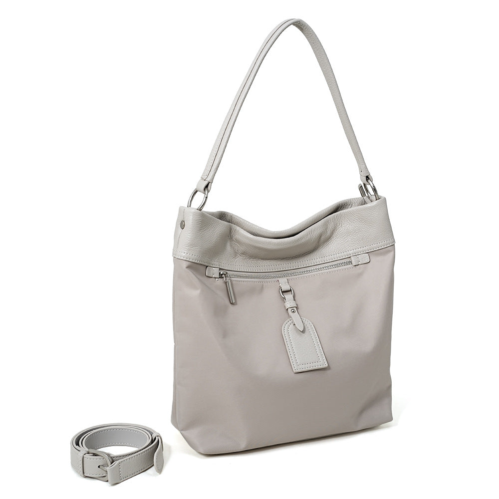 Women's Genuine Leather Light Luxury Commuter First Layer Cowhide Women's Handbag