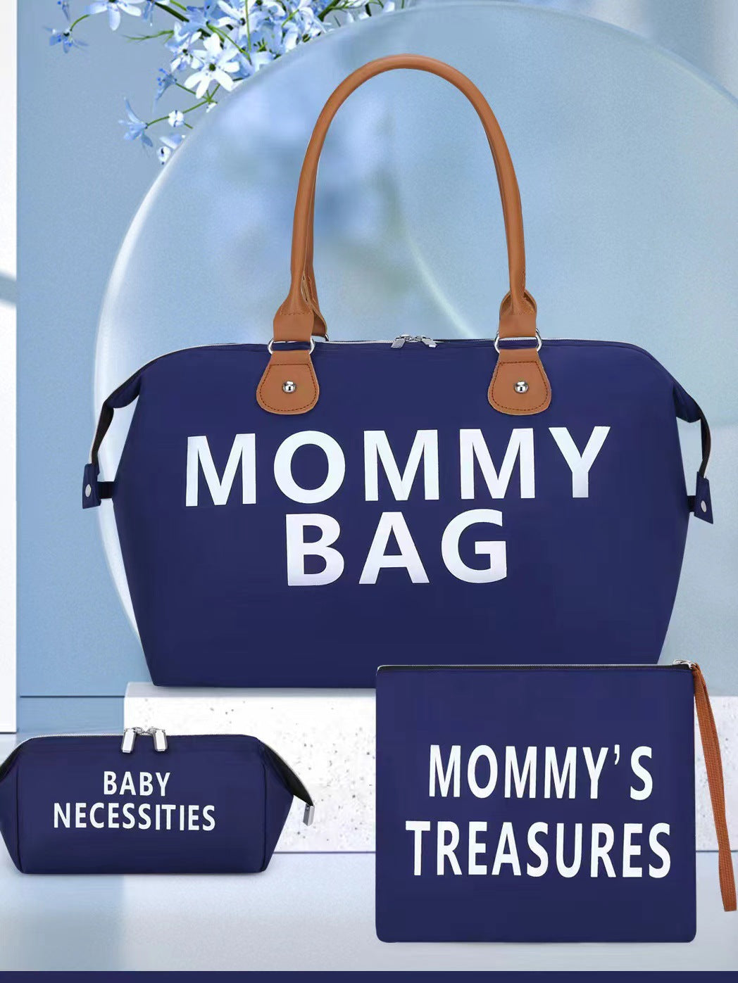 Portable High-grade Traveling Three-piece Suit Large Capacity Dry Wet Mummy Bag