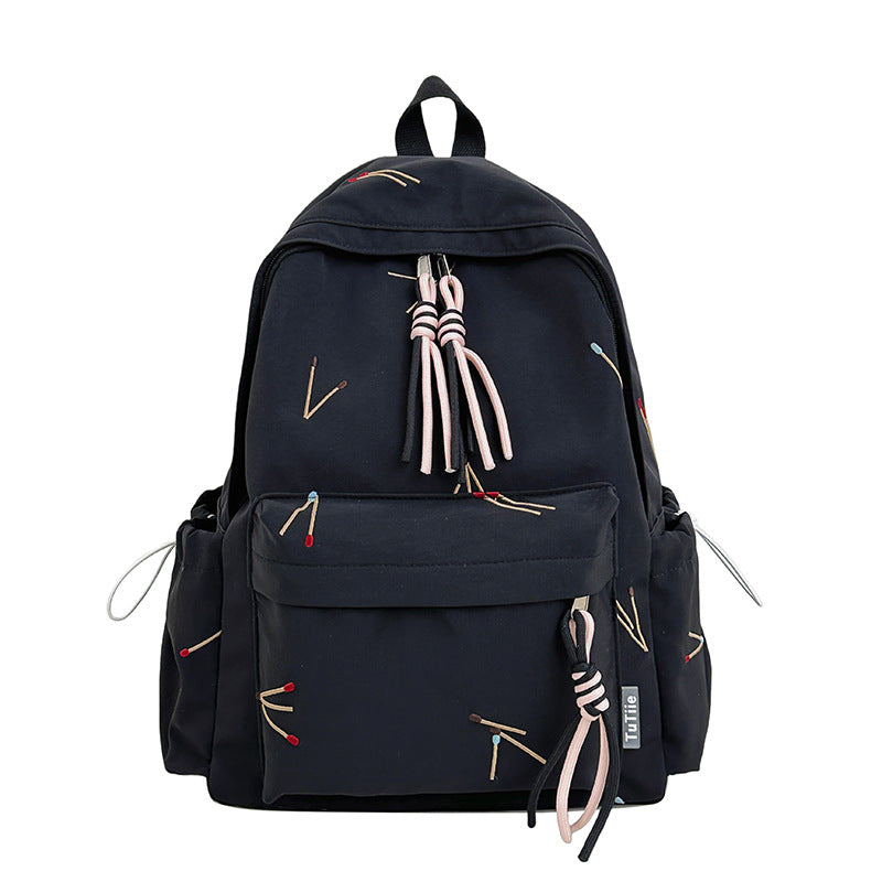 Good-looking Large Capacity Cute High Junior College Student Schoolbag