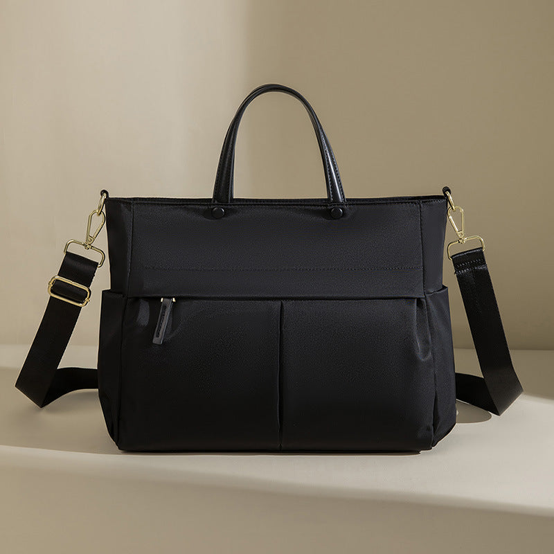 Women's Inch Fashion Commuter Solid Color Business Laptop Bag