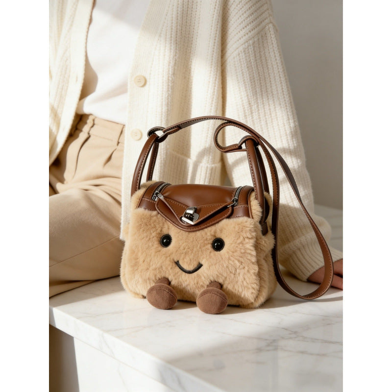 Cat Doll Knock Cute Plush Lindy Bags
