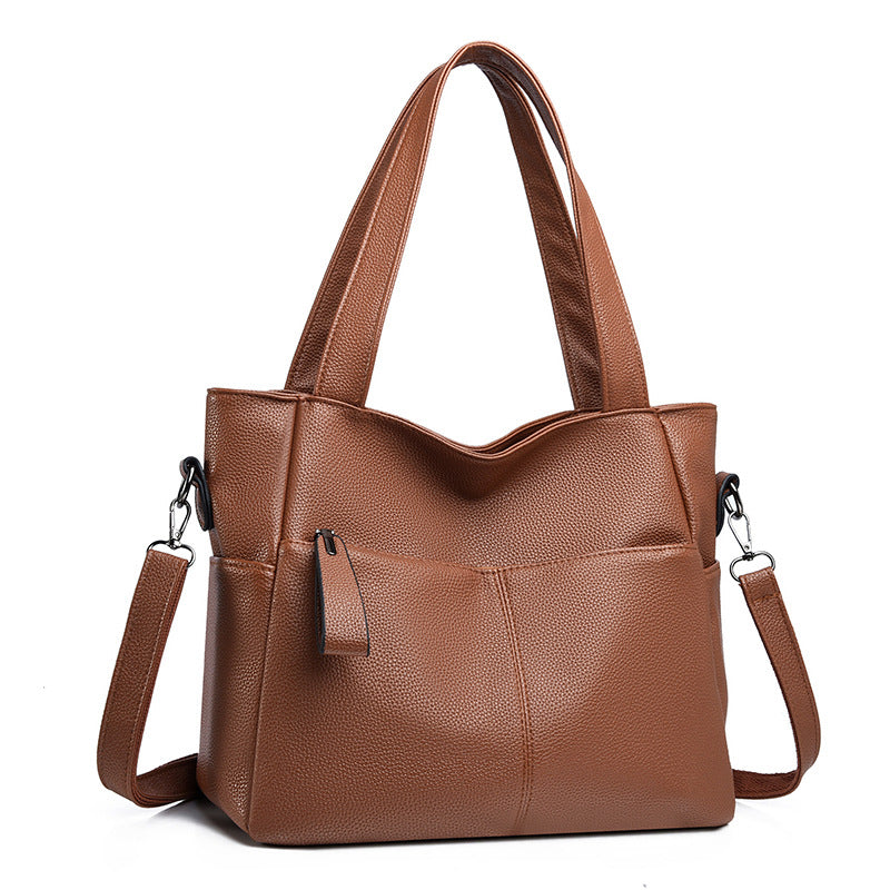 Classic Durable Fashion Large Capacity Mother Women's Handbag