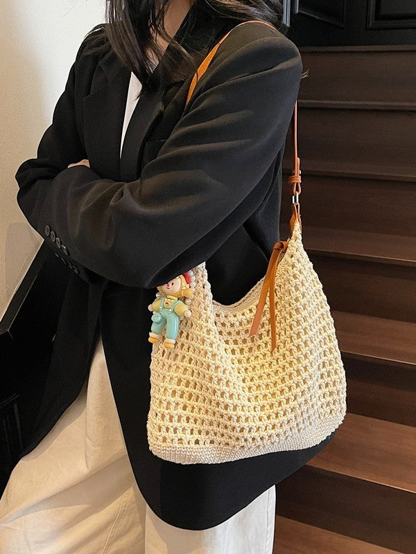 French Minority Woven Female Summer Seaside Leisure Bags