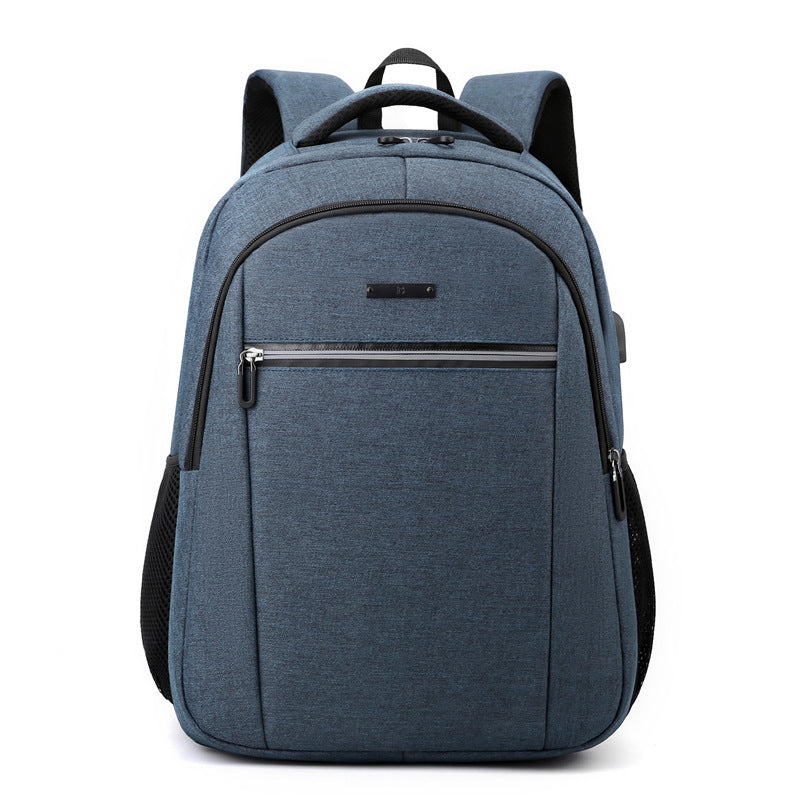 Men's Business Fashion Large Capacity Computer Printed Universal Backpack