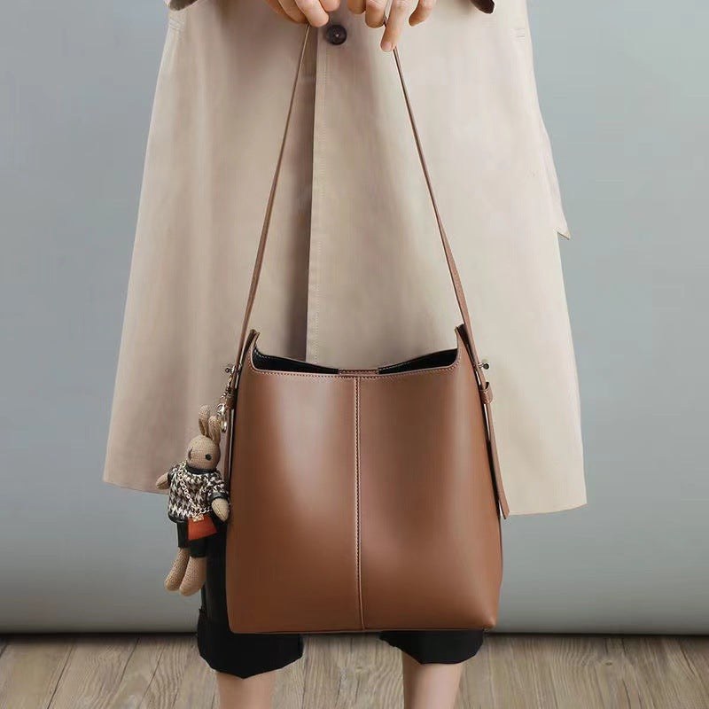 Women's Affordable Luxury Fashion Large Capacity Leisure Get Bucket Bags