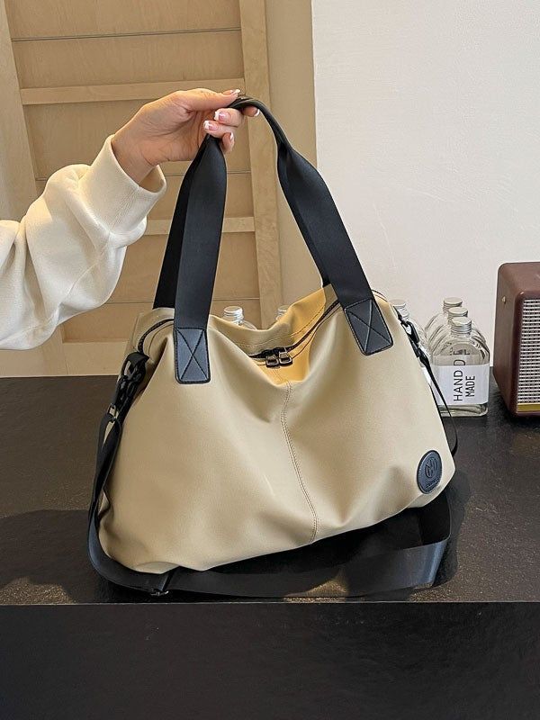 Women's & Men's Commuter Short Distance Portable Training Retro Large Women's Messenger Bag