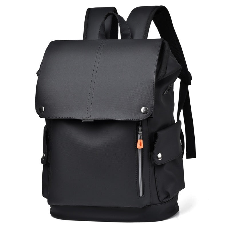 Versatile Men's Waterproof Fashion Simple Tide Leisure Backpack